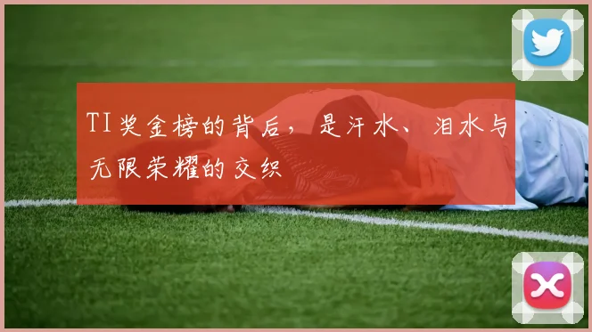 TI奖金榜的背后，是汗水、泪水与无限荣耀的交织