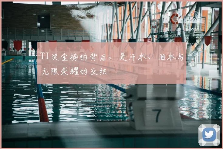 TI奖金榜的背后，是汗水、泪水与无限荣耀的交织
