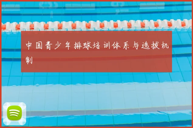 中国青少年排球培训体系与选拔机制
